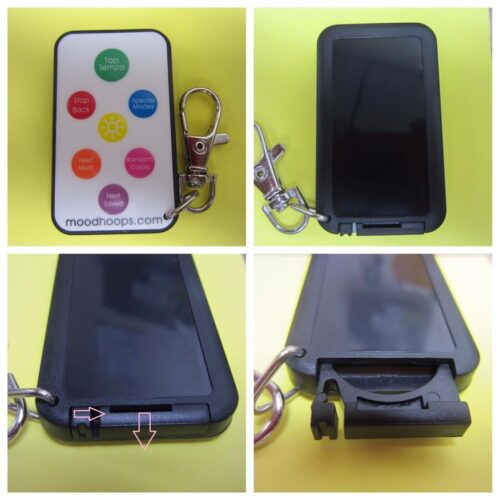How to open led light remote?