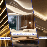ceiling with cost-effective cove lighting