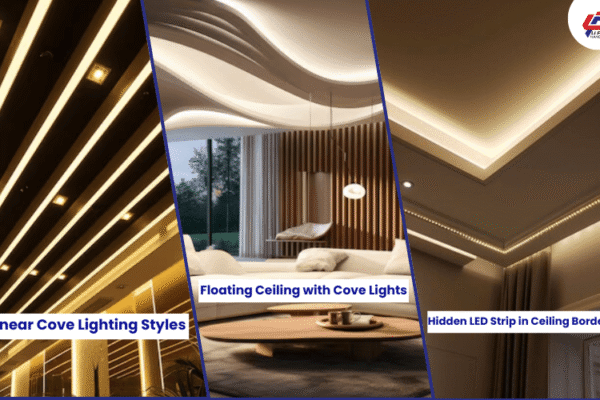 ceiling with cost-effective cove lighting