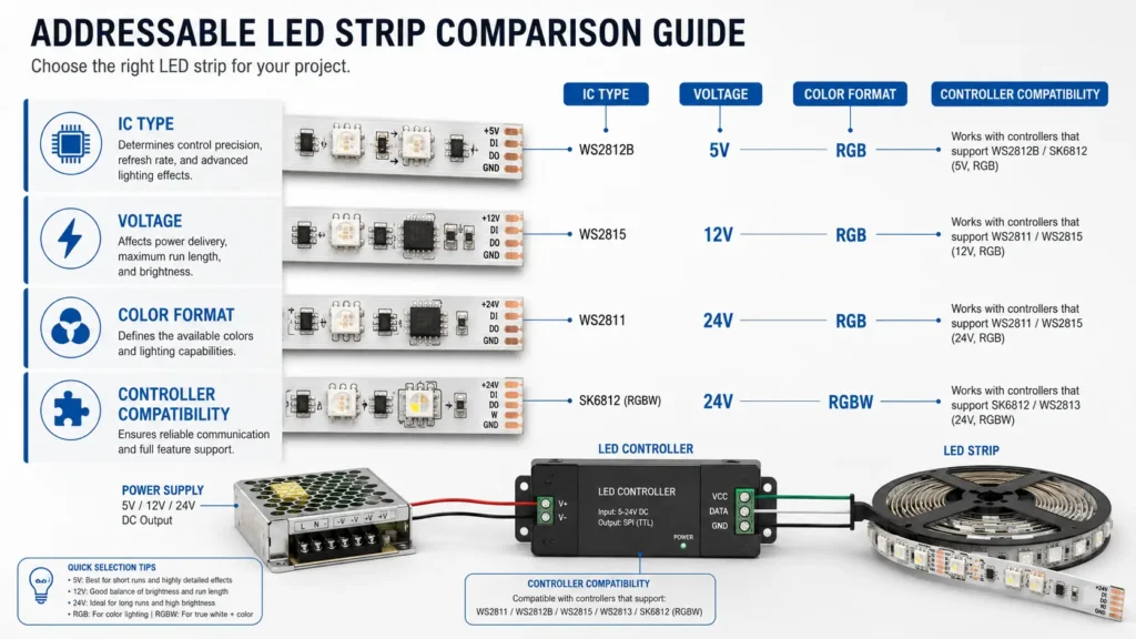 How to Customize Addressable LED Strip Light? image 2